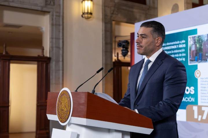 Detenidas, 38 mil personas por delitos de alto impacto en gobierno de Claudia Sheinbaum: García Harfuch