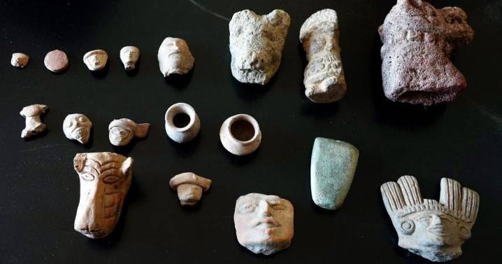 SRE entrega al INAH 52 piezas arqueológicas restituidas desde EU