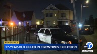Teenager killed after possible homemade firework malfunctions in South Los Angeles