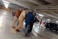 Arman escándalo diputado y funcionario en plaza en Metepec