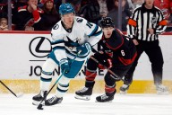 Celebrini’s three-point game leads Sharks to impressive win over Hurricanes