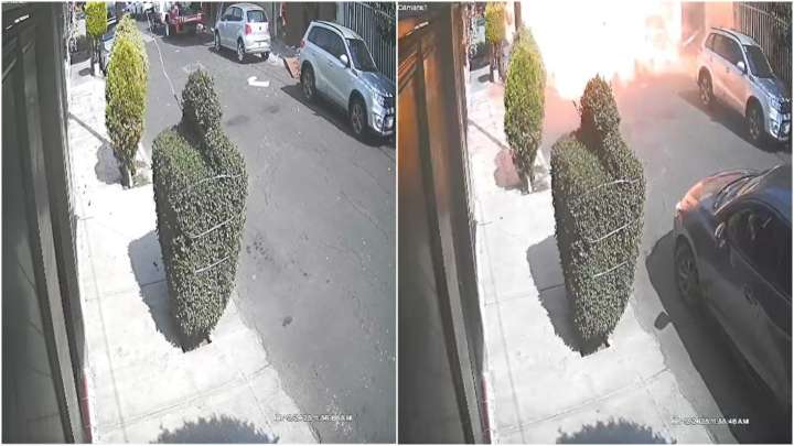 Así Fue el Momento Exacto en el Que Explotó Una Casa en la Colonia Lindavista, en la CDMX