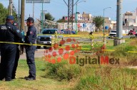 Hallan cuerpo de hombre en canal de aguas negras en Zinacantepec