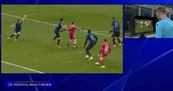 Liverpool handed instant VAR verdict as 'scandalous' penalty earns crucial Inter win