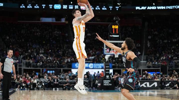 Cunningham stars late as the Pistons hang on to beat the Hawks 99