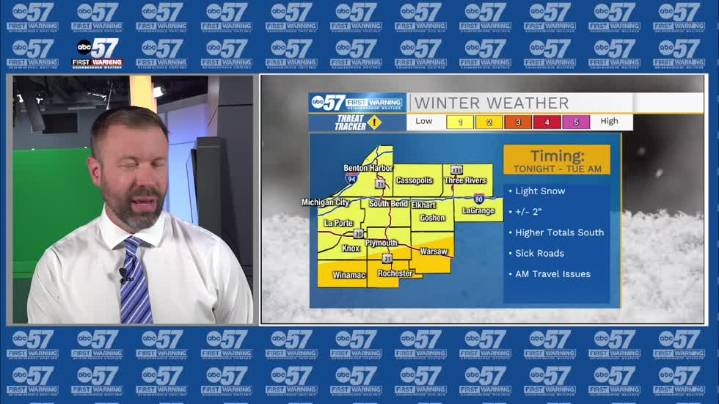 More snow overnight, pattern stays cold / snowy