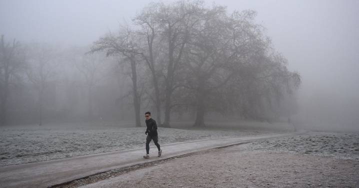 Met Office issues weather warning for FOG with risk of cancelled flights