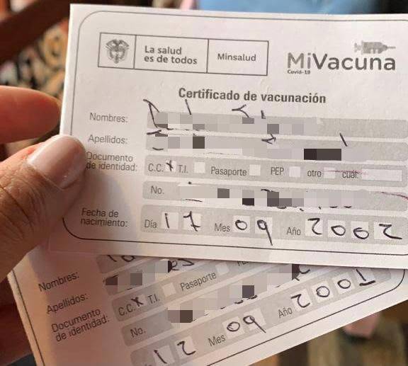 Carné de vacunación contra COVID-19, será exigido para ingresar a eventos masivos