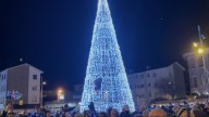 Encendido oficial de la Navidad en Jaca en un emotivo acto protagonizado por ASCEAL