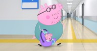 Model David Gandy goes to war with Peppa Pig's 'useless fool' of a dad