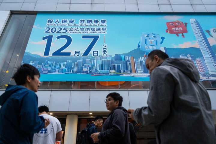 Hong Kong votes in legislative election after deadly fire