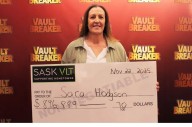 Avonlea woman who won ‘life-changing’ VLT jackpot of nearly $900k plans to retire early