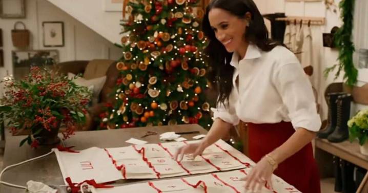 Meghan Markle mocked over wrapping of Christmas presents - 'So funny'