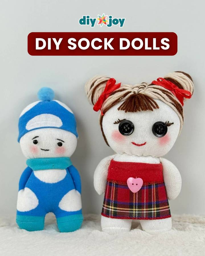 Easy Handmade Sock Dolls