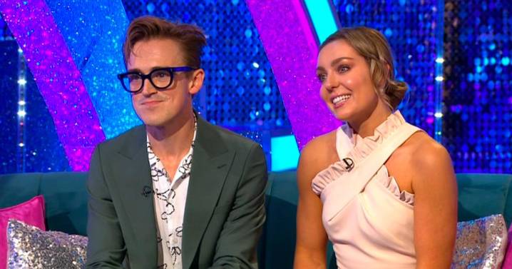 Strictly's Amy Dowden shows true feelings over Tom Fletcher after pair 'sobbed and sobbed'