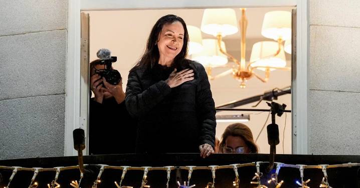 María Corina Machado ya está en Oslo