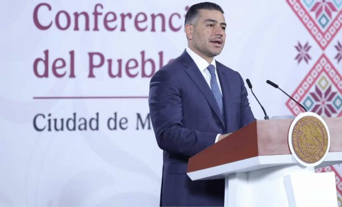 Descarta Omar García Harfuch terrorismo en explosión en Coahuayana