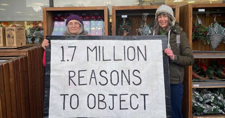 Locals in Northumberland hamlet campaigning against plans for chicken sheds at nearby farm