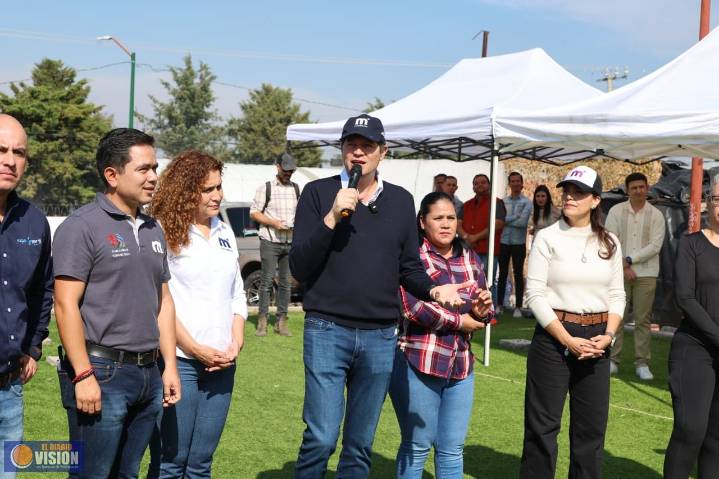 Alfonso Martínez interviene y mejora espacio público en colonia Francisco Xavier Clavijero