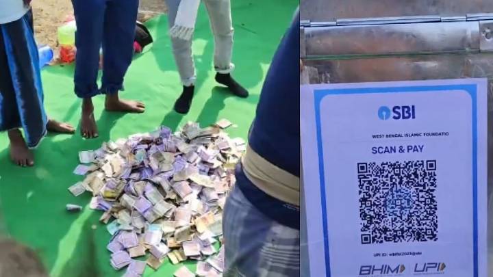 VIDEO: Huge Crowd Gathers To Raise Donations For Construction Of 'Babri Masjid' In West Bengal's Murshidabad, 33 years After Its Demolition