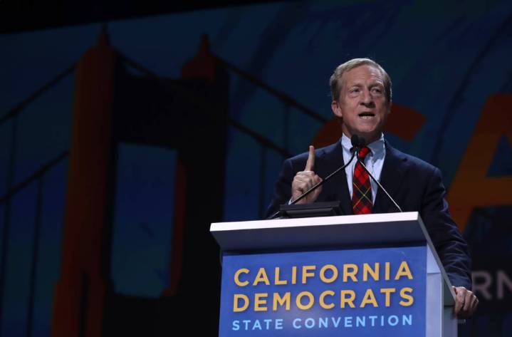 Tom Steyer Makes His Campaign Debut at a Governor’s Forum