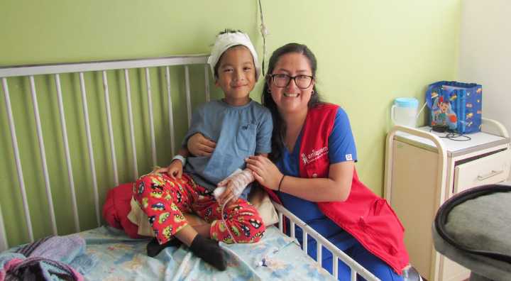 Aniquem realizó campaña quirúrgica para pacientes con secuelas de quemaduras