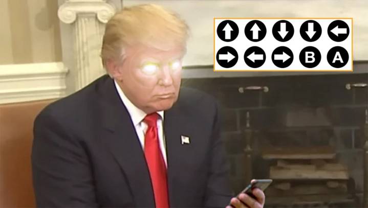 Red Alert: Trump Just Punched The Konami Code Into His Phone To Grant Himself Infinite Terms