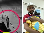 Papá rescata a su bebé que fue abandonado en la calle en Ecatepec Edomex