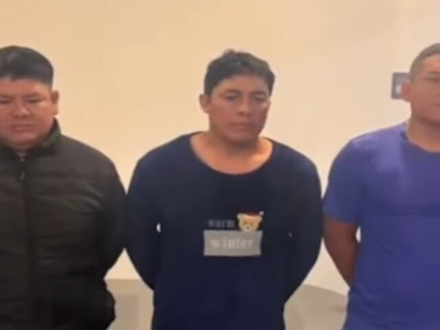 SJL: caen presuntos extorsionadores con explosivos y manuscritos de cobro de cupos