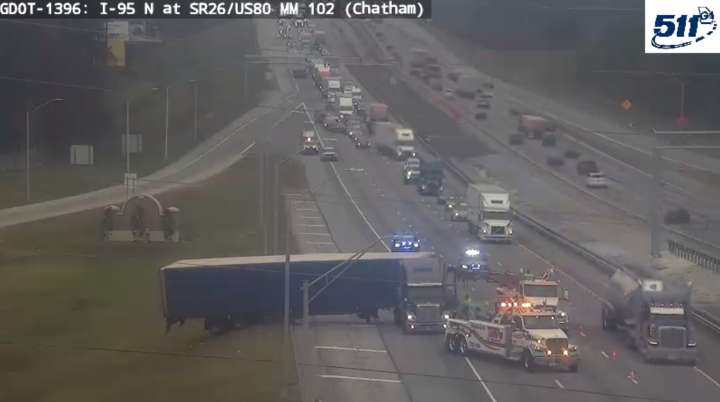 What Caused The Backup on I-95 Near Savannah Today?