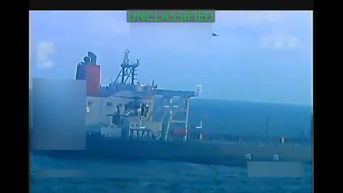 Captura de petrolero es un golpe contra “régimen” de Venezuela, dice secretaria de Seguridad Nacional de EE. UU