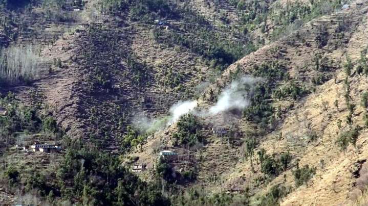 Forest fire triggers landmine blasts along LoC in Poonch