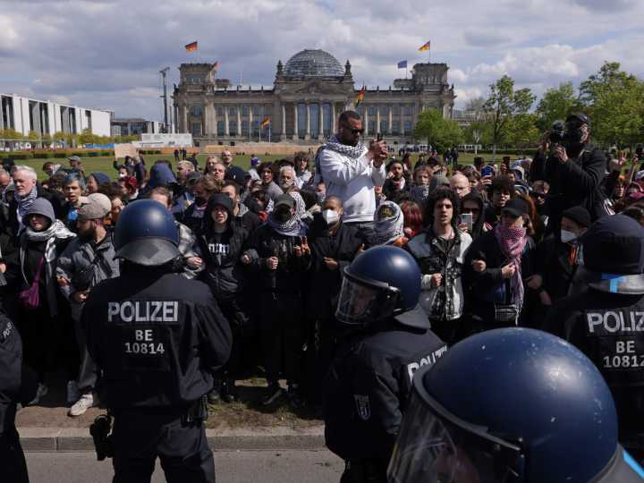 What has Germany’s position been on Israel’s genocide in Gaza?