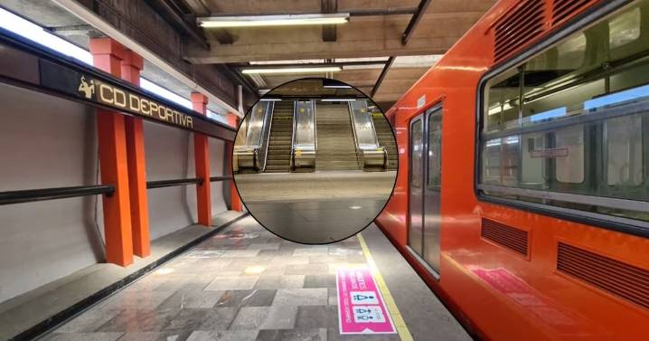 Doce personas caen en escalera eléctrica de Ciudad Deportiva en Línea 9; Metro activa seguro y evalúa a lesionados