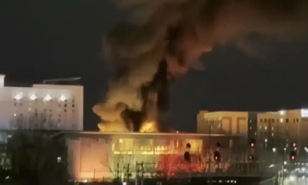 Las alarmas se encendieron por un incendio en el Centro de Covenciones de Raleigh