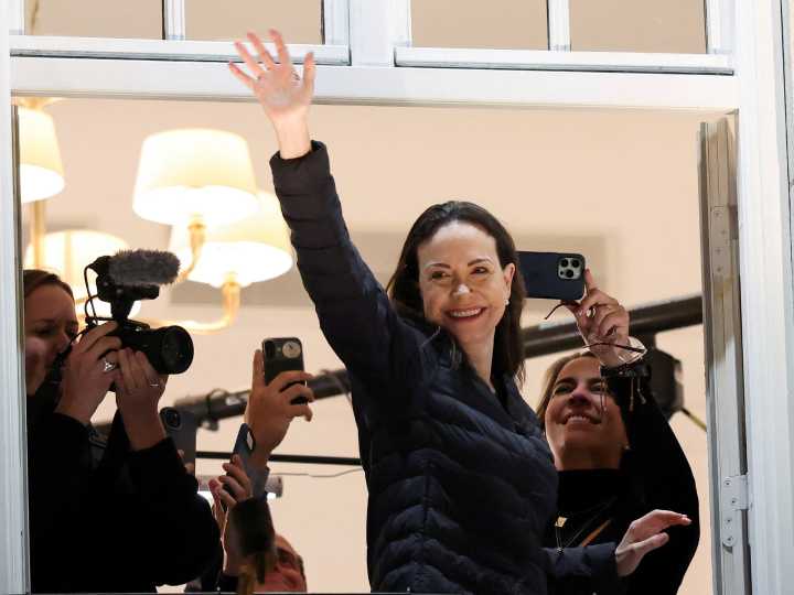 María Corina Machado, EN VIVO: "Lucharemos hasta el final por Venezuela", la advertencia de la flamante Premio Nobel de la Paz a Nicolás Maduro