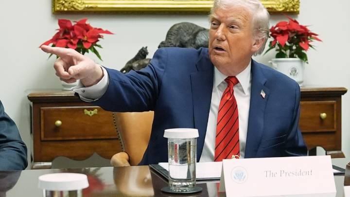 Trump says the U.S. has seized an oil tanker off the coast of Venezuela