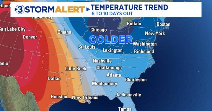 Drying out today, few showers possible on Sunday