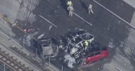 At least 2 dead in fiery multi-vehicle crash in San Jose involving Teslas on Highway 87