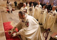 Honores a las reliquias de San Isidoro