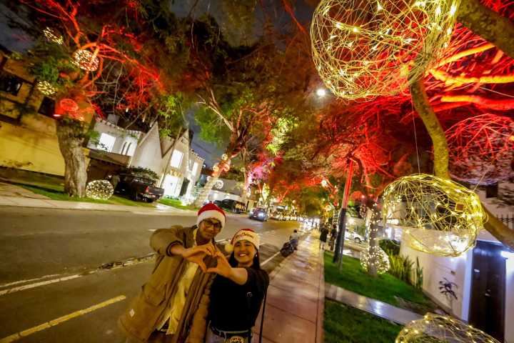¡No es Europa, es Lima! Conoce la calle más viral de Navidad en San Isidro [video]
