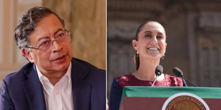 Gustavo Petro destaca celebración de Claudia Sheinbaum en el Zócalo: “México progresista”