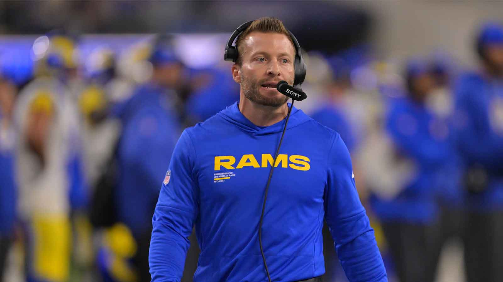 Rams’ Sean McVay has wholesome reaction to yet another 10