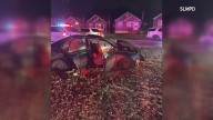 St. Louis police pursuit ends in crash