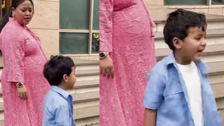 ‘Twins Nahi Hai Bhai’: Bharti Singh’s Banter With Paps At Her Baby Shower