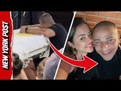 Man Suspected of Throwing Wife Off Balcony Cries Over her Coffin