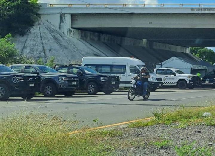 Detienen presuntamente a cuatro sujetos en retén de Teya