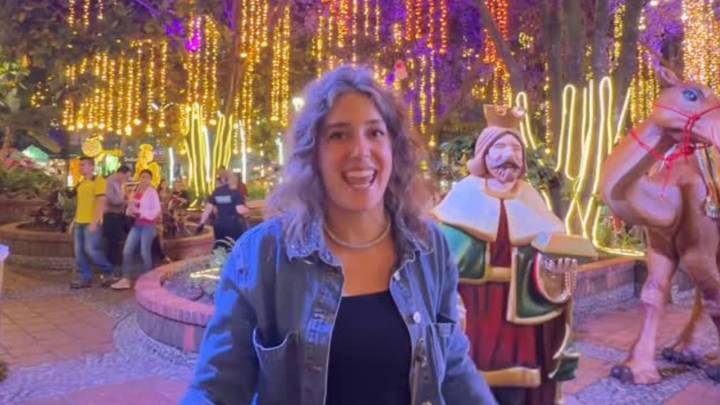 Turista italiana, amante del vallenato, asegura que vivir Navidad en Colombia “es otro nivel”; ya visitó Antioquia y Cartagena