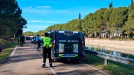 Muere un motorista de 52 años en un accidente de tráfico en Almudévar