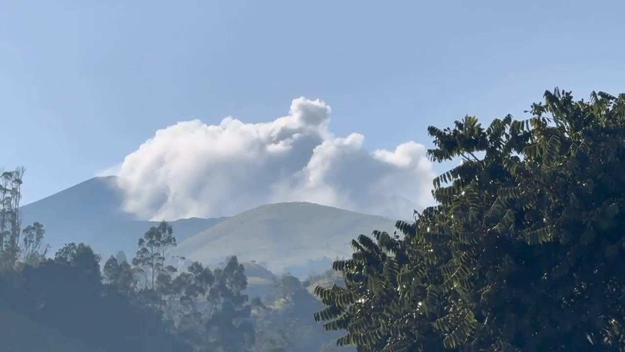 Life goes on for Indigenous Colombians despite volcano eruption risk